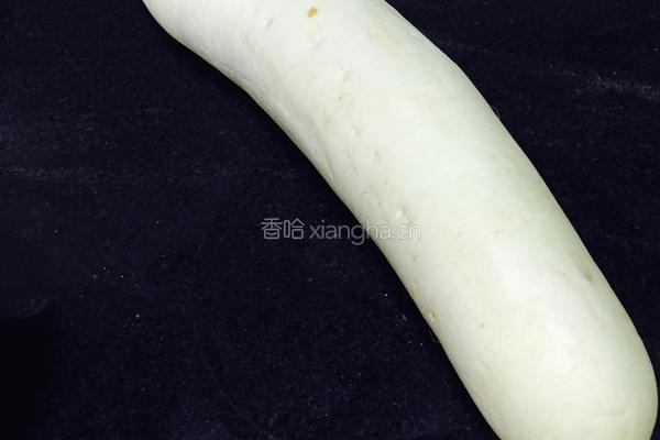 花甲肉炖萝卜的做法图解1