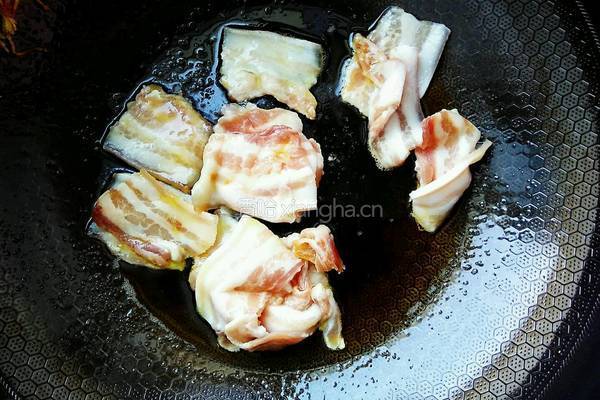 回锅肉(非豆瓣酱版)的做法图解4