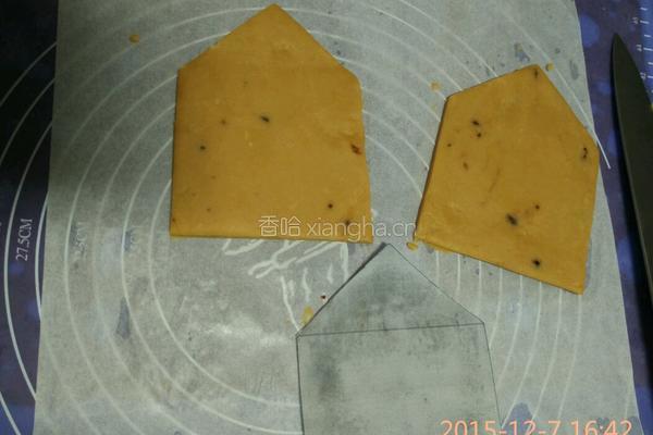圣诞饼干糖果屋的做法图解7