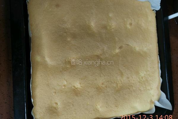 芒果奶油蛋糕卷的做法图解6