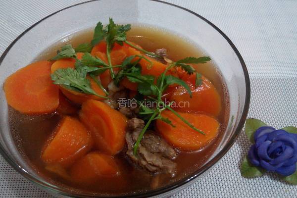 胡萝卜炖羊肉的做法图解10
