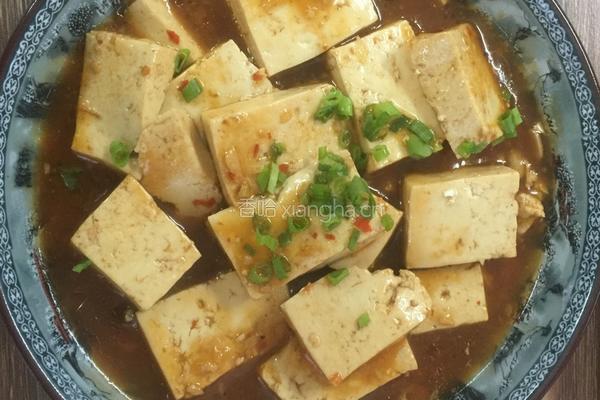红烧豆腐的做法图解4