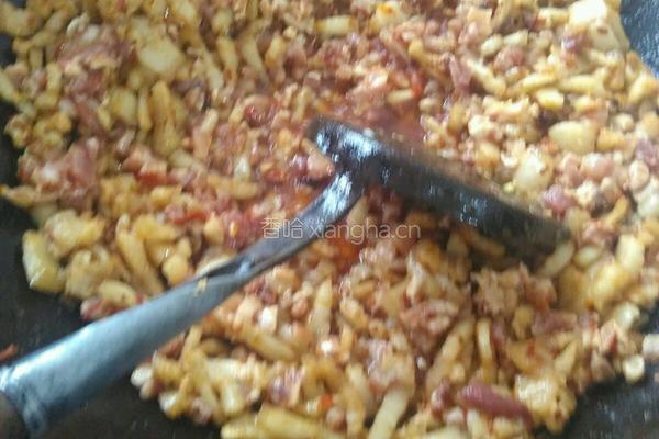 嫩豌豆烧肉的做法图解7