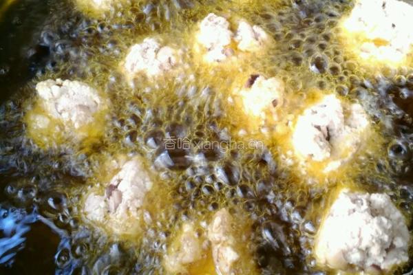 香菇豆腐丸的做法图解7