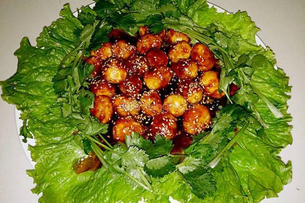 糖醋虎皮鹌鹑蛋的做法图解16