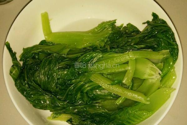 蚝油芥菜的做法图解4