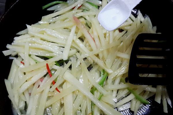 醋溜土豆丝的做法图解6