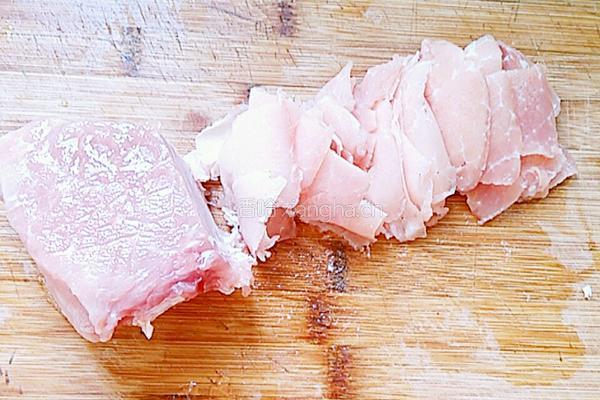 水煮肉片的做法图解2