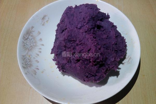 紫薯南瓜饼的做法图解4