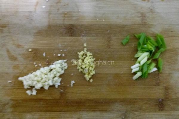 肉沫茄条的做法图解3