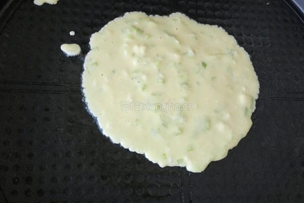 香葱鸡蛋饼的做法图解8