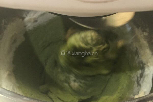 抹茶奶香吐司的做法图解5
