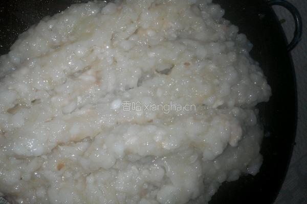 鱿鱼蛋煎饼的做法图解2