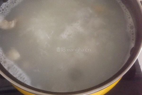 菠菜排骨粥的做法图解10