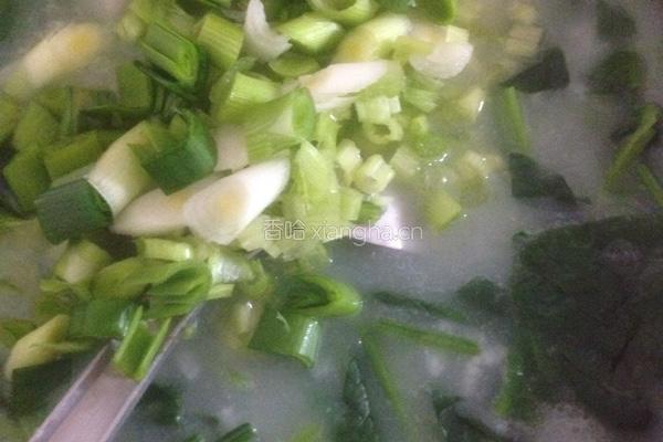 菠菜排骨粥的做法图解13