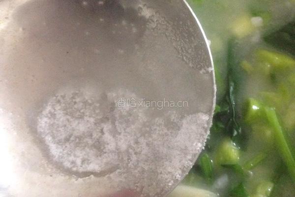 菠菜排骨粥的做法图解14