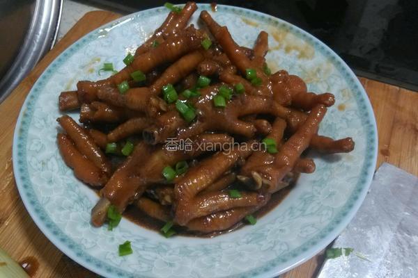 红烧鸡爪的做法图解6