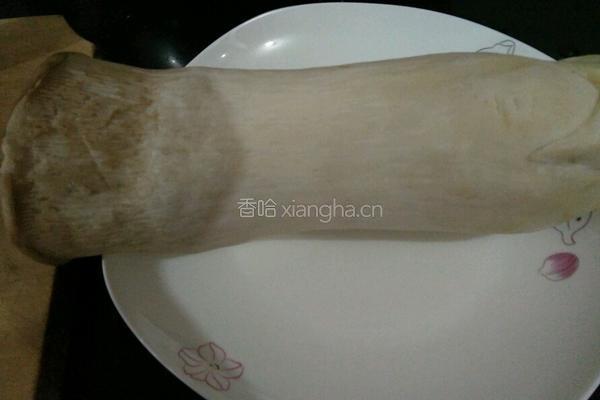 大葱炒杏鲍菇的做法图解1
