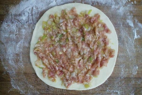 葱香肉饼的做法图解6