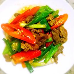 双椒羊肉的做法[图]