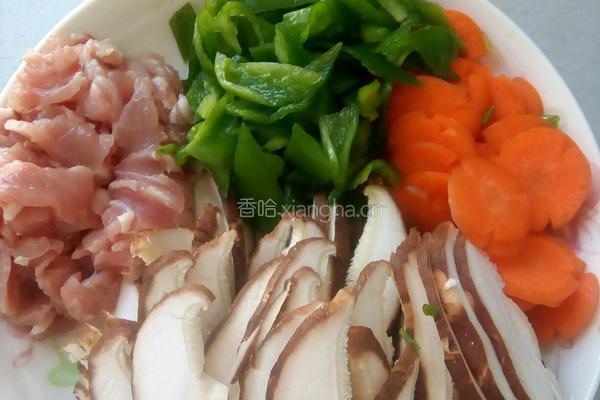 香菇肉片的做法图解3
