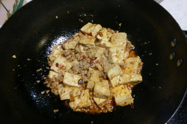 麻婆豆腐的做法图解11