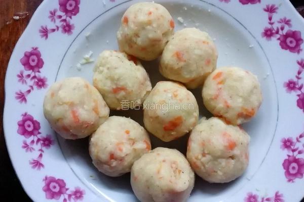 土豆奶酪虾球的做法图解12
