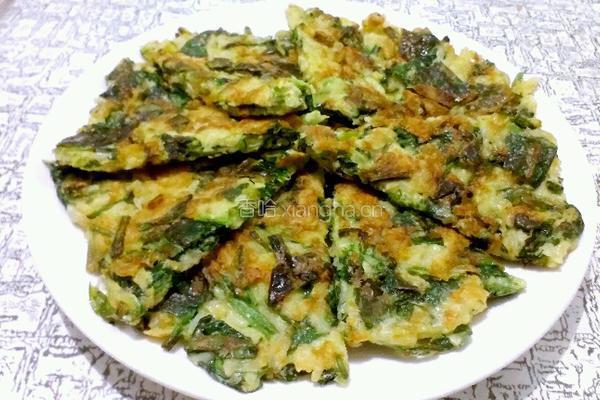 米饭菠菜饼的做法图解11