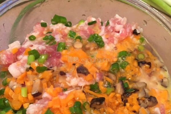 丝瓜酿肉丸的做法图解1