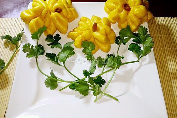 南瓜菊花馍馍的做法图解20