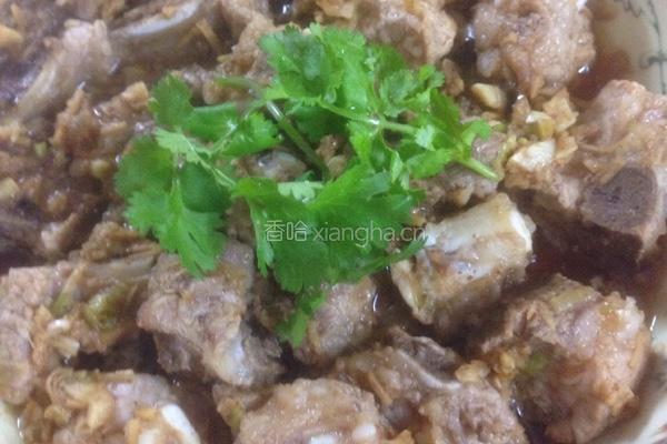 沙茶酱蒸排骨的做法图解11