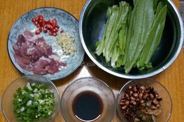肉丝酸辣粉的做法图解1