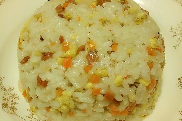 培根炒饭的做法图解5