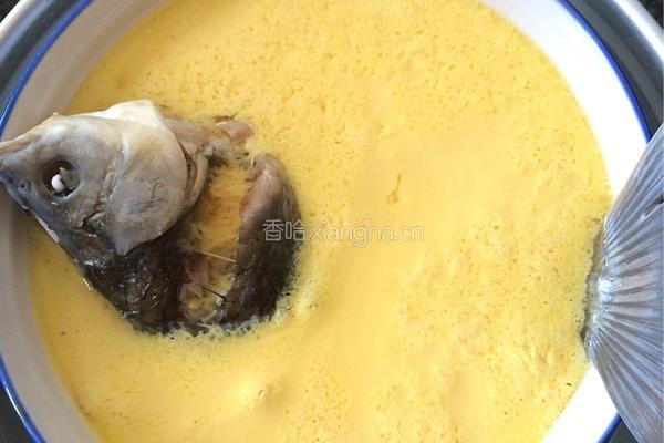 鲫鱼鸡蛋羹的做法图解13