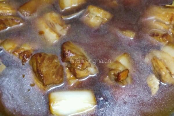 栗子红烧肉的做法图解4