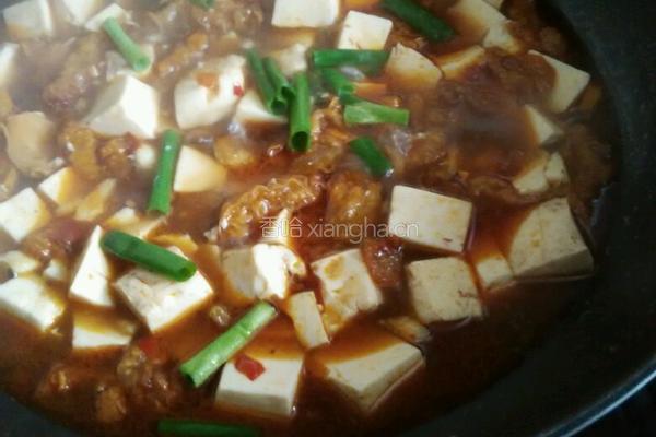 油渣烩豆腐的做法图解7