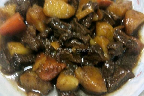 牛腩焖土豆的做法图解5
