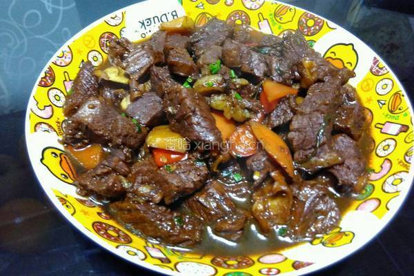 红烧牛肉的做法图解4