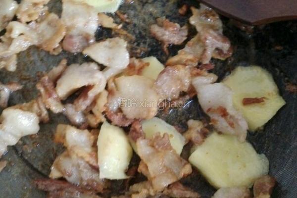 韭黄炒肉片的做法图解7