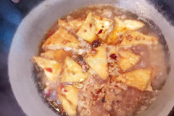红烧豆腐的做法图解9
