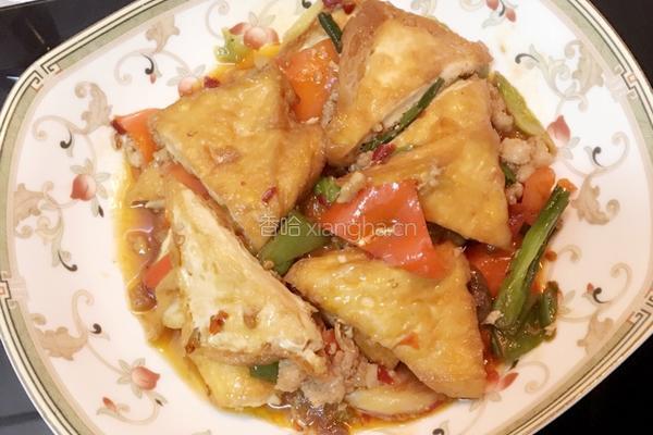 红烧豆腐的做法图解12