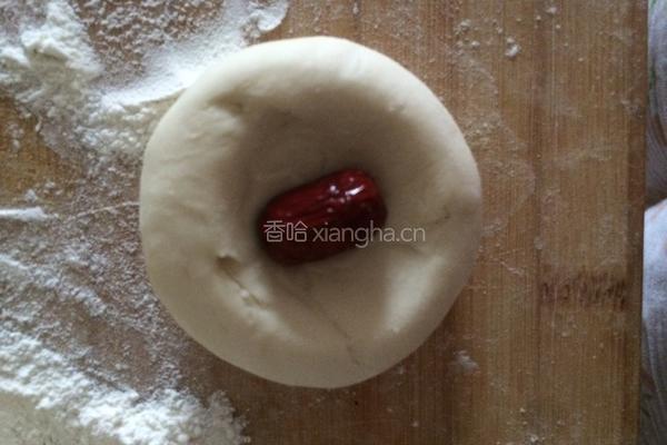 酒糟红枣馒头的做法图解11
