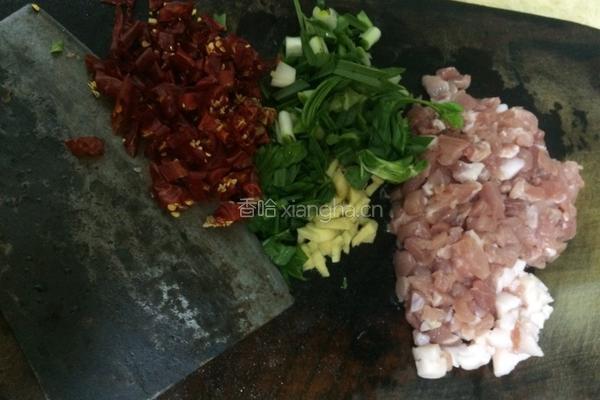 肉沫鸡蛋的做法图解2
