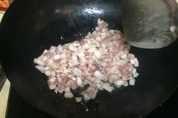 肉沫鸡蛋的做法图解4