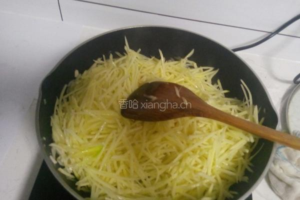 醋溜土豆丝的做法图解3