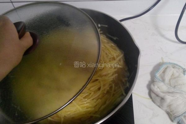 醋溜土豆丝的做法图解4