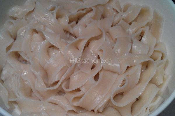 三丁鸡蛋卤子手工面的做法图解12