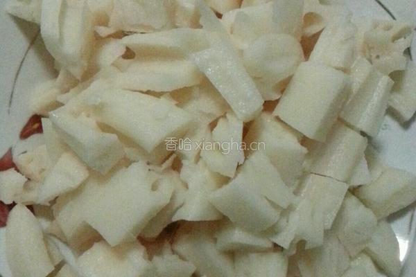 香糯藕丁的做法图解2