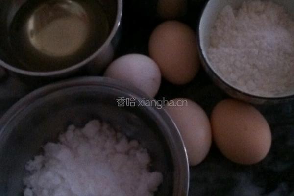 蛋糕卷的做法图解1