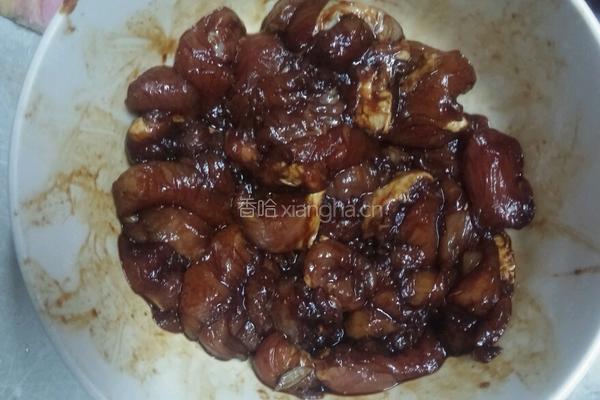 芹菜炒肉的做法图解4